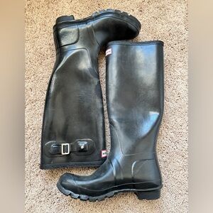 Hunter tall rain boots
